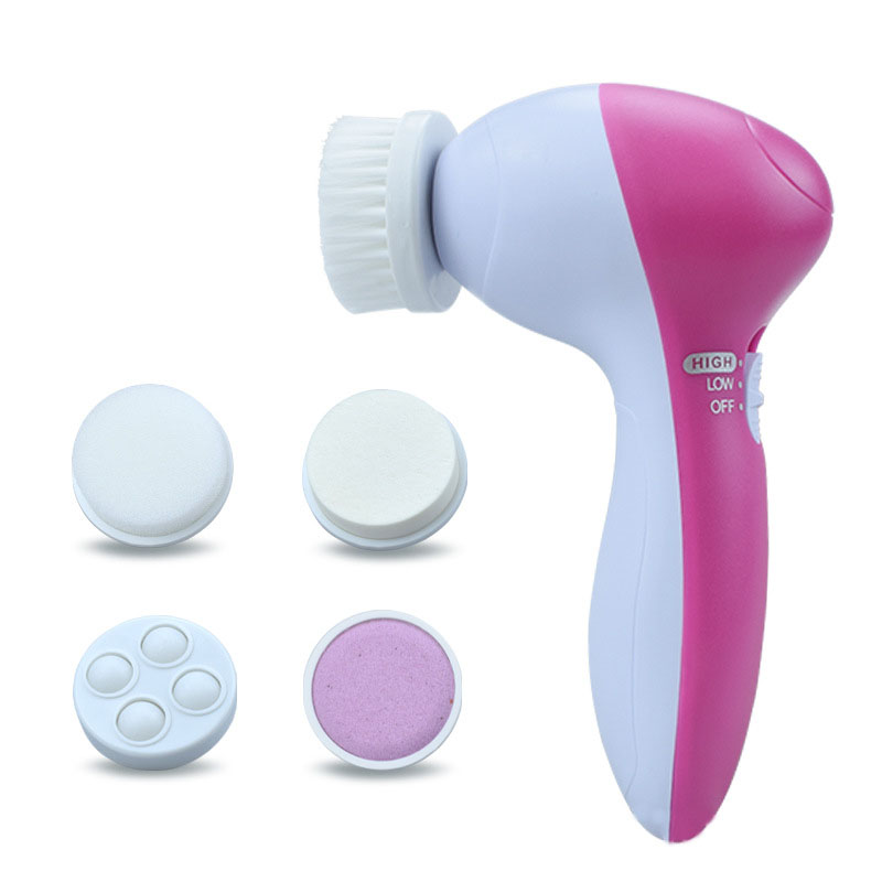 Dry Brush Body - 5 in 1 얼굴 세척 브러쉬