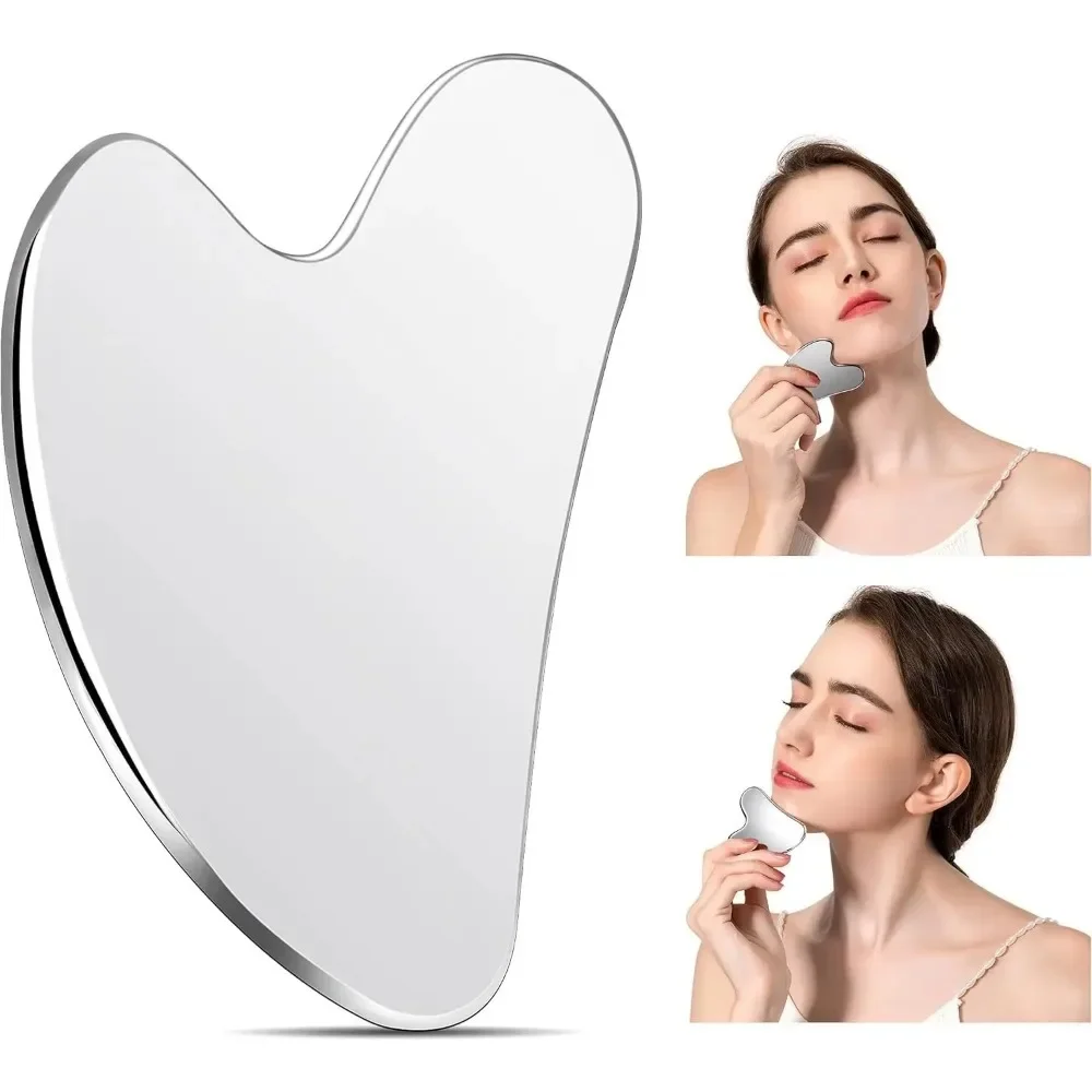 괄사 페이셜 마사지 스테인리스 스틸 괄사 마사지 도구  - Spa Y Wellness 리뷰 및 가격