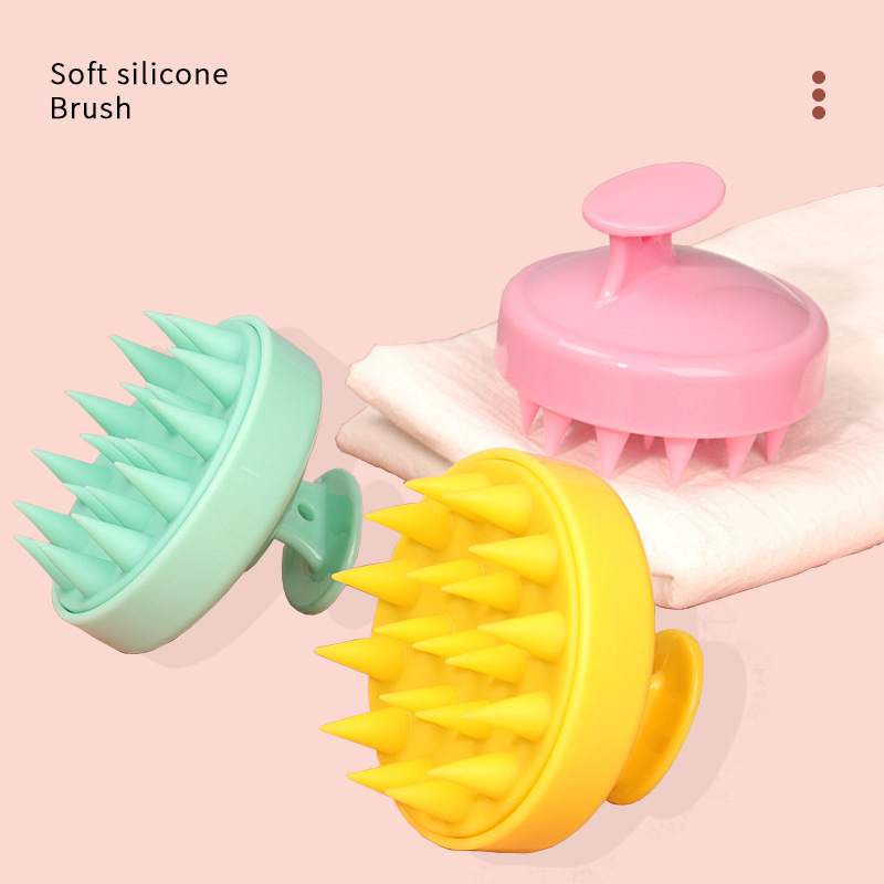 실리콘 샴푸 브러쉬, 머리 두피 마사지 빗, 머리 뿌리 - Dry Brush Body 리뷰 및 가격