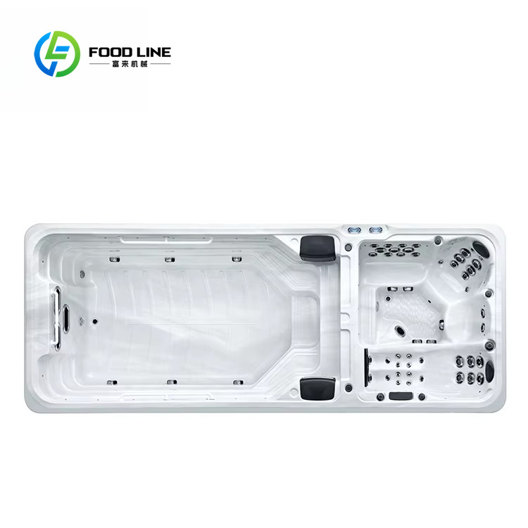맞춤형 고급 지상 수영 스파 풀, 듀얼 존 하이드로 마 - Villa Wellness Spa 리뷰 및 가격