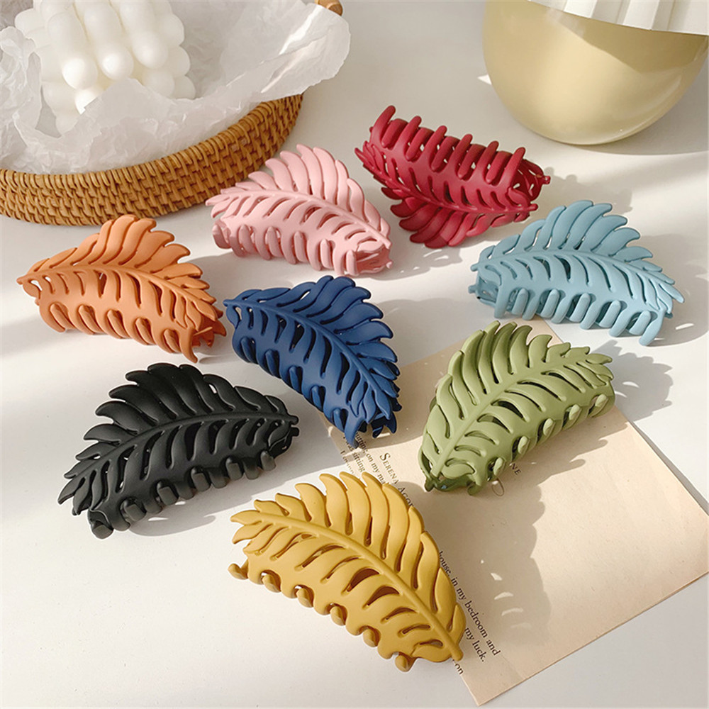 여성용 단색 클로 클립, 대형 바렛 게 헤어 클로, 목 - Hair Spa Wellness 리뷰 및 가격