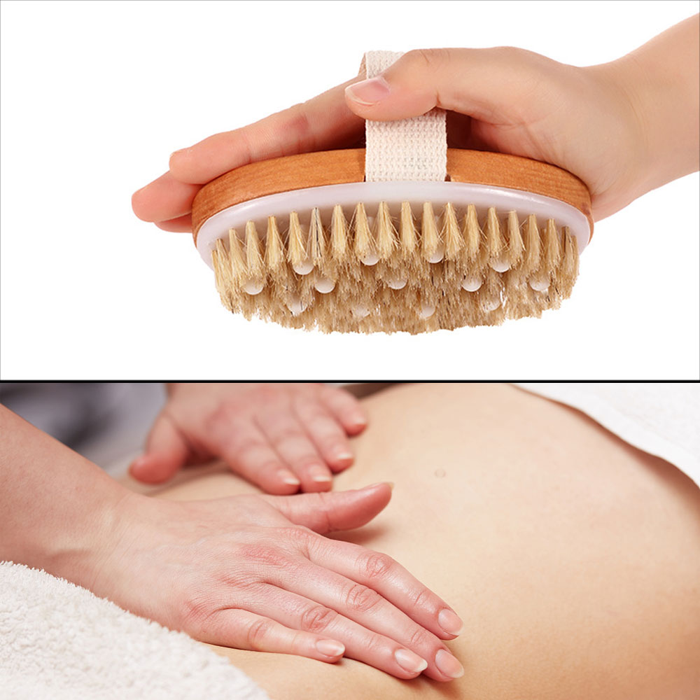 2 in 1 건성 피부용 바디 브러쉬 천연 강모 각질  - Dry Brush Body 리뷰 및 가격
