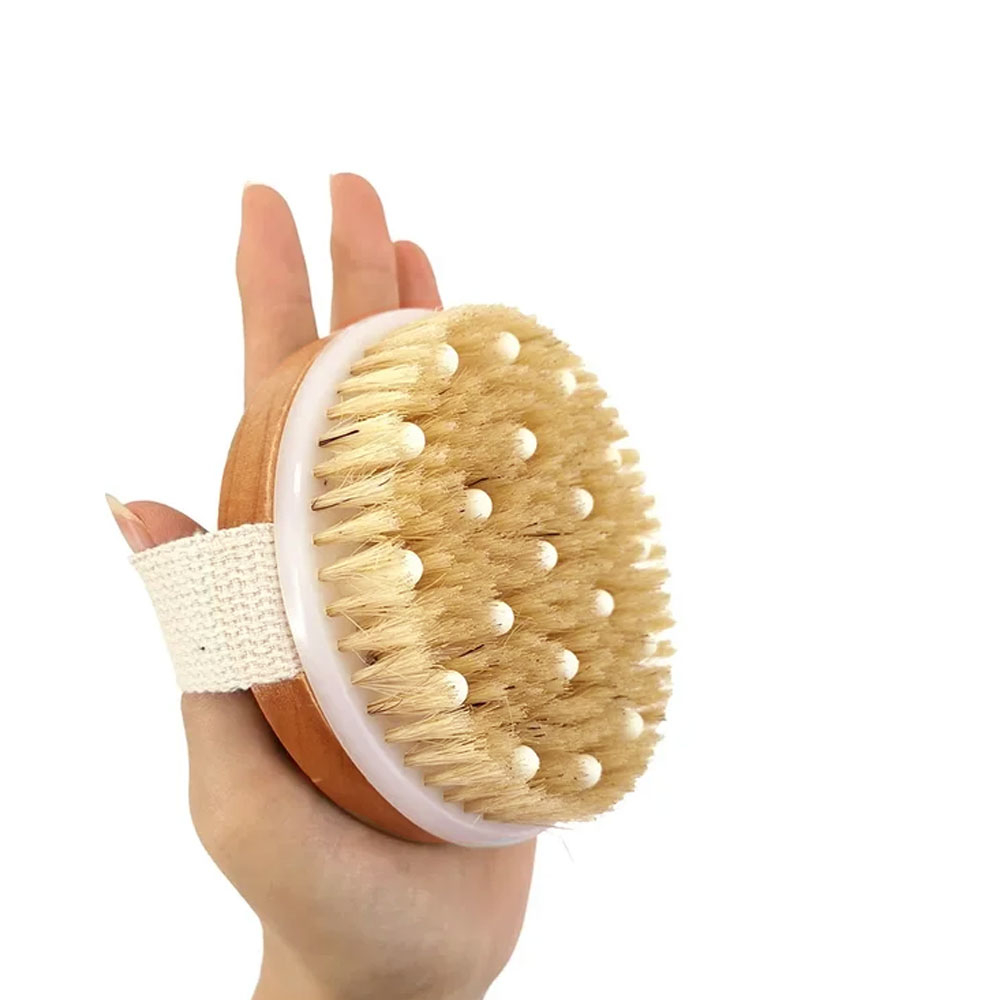 2 in 1 건성 피부용 바디 브러쉬 천연 강모 각질  - Dry Brush Body 리뷰 및 가격