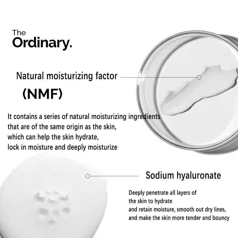 천연 보습 인자 + 히알루론산 함유 아미노산 및 피질  - The Ordinary Serum Hyaluronic Acid 리뷰 및 가격