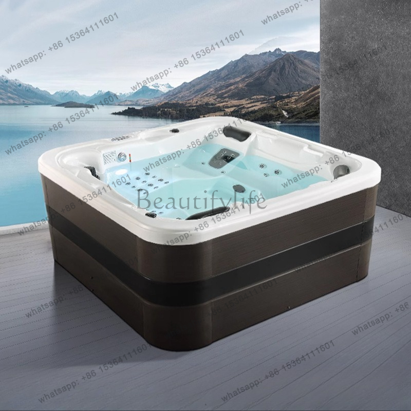 아크릴 야외 자쿠지 서핑 스파 웰니스 풀 빌라 온수 욕 - Villa Wellness Spa 리뷰 및 가격