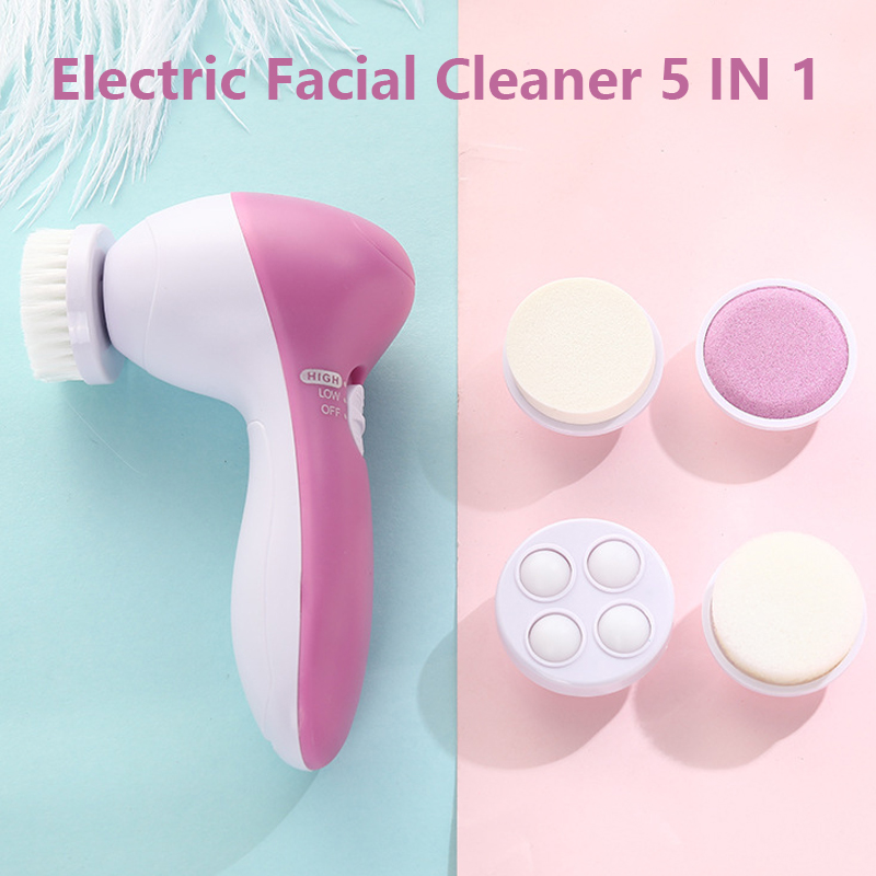 5 in 1 얼굴 세척 브러쉬 세척기 스파 스킨케어 마 - Dry Brush Body 리뷰 및 가격