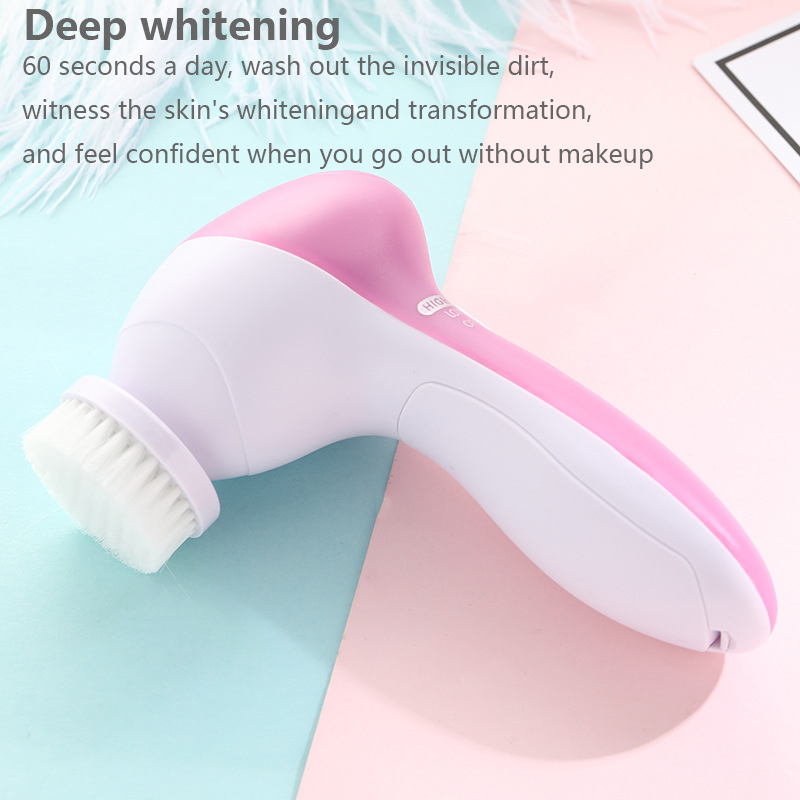 5 in 1 얼굴 세척 브러쉬 세척기 스파 스킨케어 마 - Dry Brush Body 리뷰 및 가격